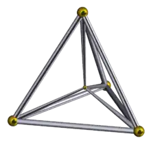 Tetraeder-Pyramide (Pentachoron)