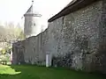 Stadtmauer mit Schneckenturm