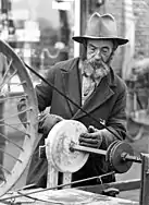Scheren­schleifer in den Nieder­landen, 1931