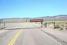 Kreuzung US 95 mit State Route 267 bei Scotty’s Junction