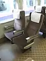 JR Central (J-Serie), Sitze der 2. Klasse