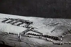 Kleinhäusersiedlung im Nationalsozialismus: Modell Gartenstadt Neustadt an der Saale, Foto (1939)