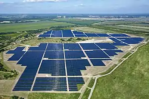 Solarpark Senftenberg (Teilbereich des Komplexes)