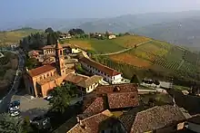Panorama von Serralunga d’Alba