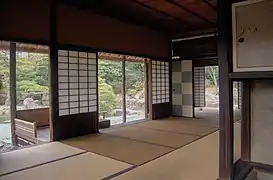 Shoji und Fusuma in der Katsura-Villa in Kyōto