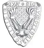 Siegel Otto II. von Hoya (1320)