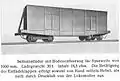 Selbstentladewagen für Schmalspurbahn