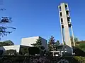 Ansicht der Kirche von Süden