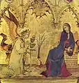 Verkündigung,Simone Martini, 1333