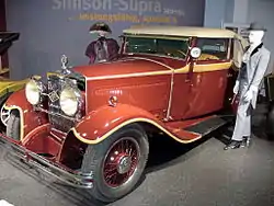 Simson-Supra Typ A im Fahrzeugmuseum im CCS