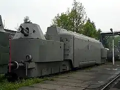 Panzertriebwagen Nr. 16 in Chabówka n. Rabka-Zdrój (Polen)