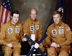 v. l. n. r. Joseph Kerwin, Charles Conrad, Paul Weitz