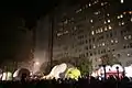 Nächtliches Aufpumpen von Shrek und anderen Figuren (2007)
