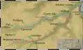 Somerset-Kohlekanal (Karte)