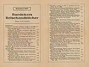 Werbefaltblatt vom Sommer 1927 (4&nbsp;Seiten, 186&nbsp;×&nbsp;128&nbsp;mm)
