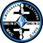 Emblem der Mission Sojus TM-32