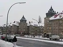 Wohnbebauung an der Zeppelinstraße in Berlin-Spandau