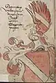 Wappen der Familie Sparrnberg, 15. Jahrhundert