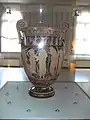 Attische Vase aus einer Nekropole von Spina (Archäologisches Nationalmuseum Ferrara).
