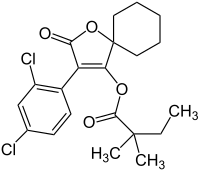Strukturformel von Spirodiclofen