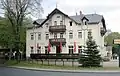 Gasthaus „Spitzgrundmühle“ mit Anbau (Ballsaal), Remise „Waldesruh“, überdachter frei stehender Terrasse, Musikpavillon
und Einfriedung
