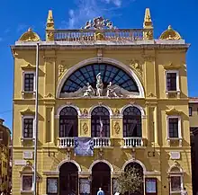 Kroatisches Nationaltheater in Split, Eklektizismus
