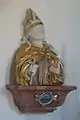 Halbfigur des hl. Augustinus