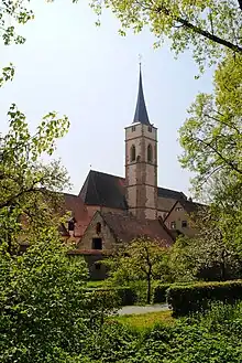Die Kirche in Iphofen