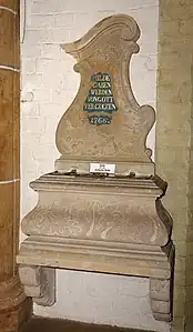 Opferstock von 1766