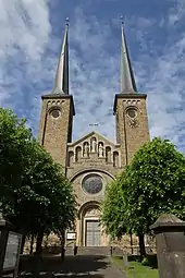 Neue katholische Pfarrkirche St. Servatius