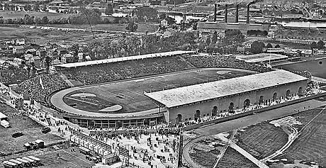 Die Anlage bei den Olympischen Spielen 1924