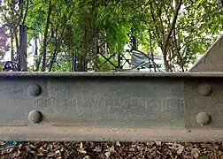 I-Träger mit Walzzeichen„Peiner Walzwerk NP 18“