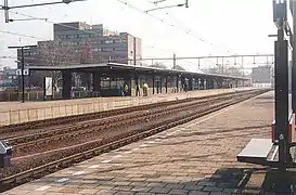 Bahnsteige vor dem Umbau