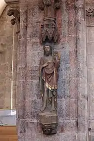 Johannes-der-Täufer-Statue in St. Sebald