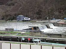 Stauwehr und Zentralwarte