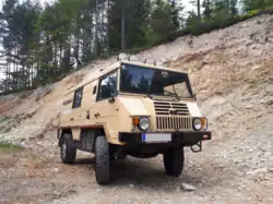 Zweiachsiger Pinzgauer Turbo D