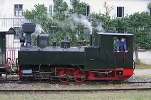 NÖLB U2 bzw. ÖBB 298.52 auf der Steyrtal-Museumsbahn