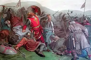 Olav&nbsp;II. christianisierte Norwegen und fiel 1030 bei Stiklestad