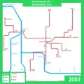 Streckenplan 2003