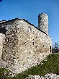 Ringmauer der Kernburg