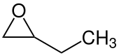Strukturformel von 1,2-Epoxybutan