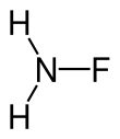 Strukturformel von Monofluoroamine
