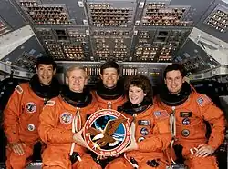 v. l. n. r. Mario Runco, John Casper, Donald McMonagle, Susan Helms, Gregory Harbaugh
