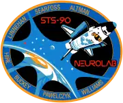 Logo von STS-90