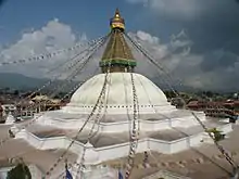 Stupa in Bodnath, Nepal