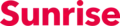Der Schweizer Telekommunikationsanbieter Sunrise verwendet die Avenir Bold als Hausschrift.