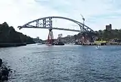 Einschwimmen der Svindersviksbron