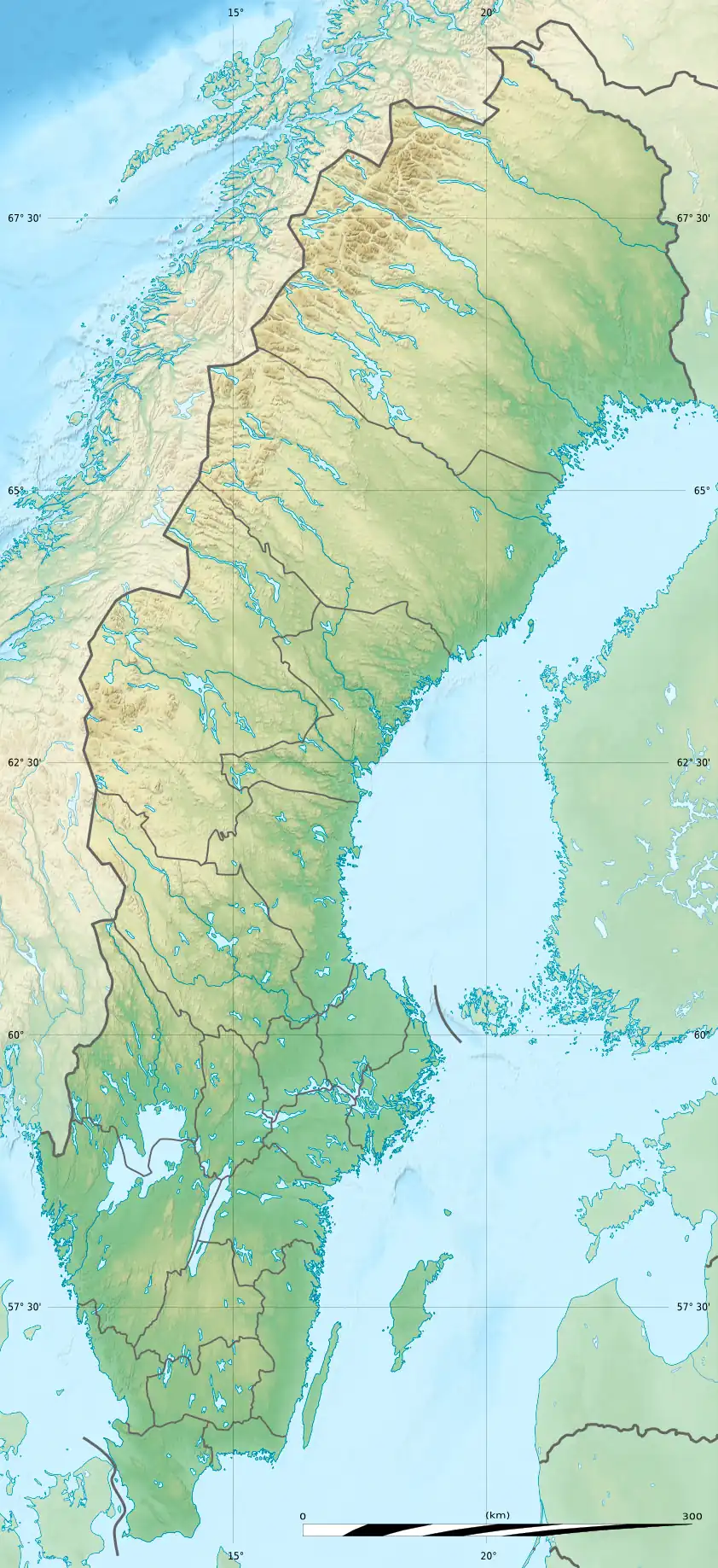 Lokalisierung von Stockholm in Schweden