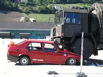Unfallsimulation