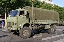 TRM 4000, die Militärversion des Saviem SM8 4x4 schon als Renault